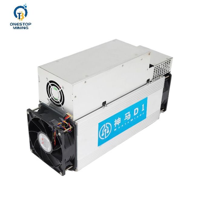 Máquina de mineração 2 de Crypto Blake 256r14 do mineiro do RCI Asic de Whatminer D1 48 Th/S Decred