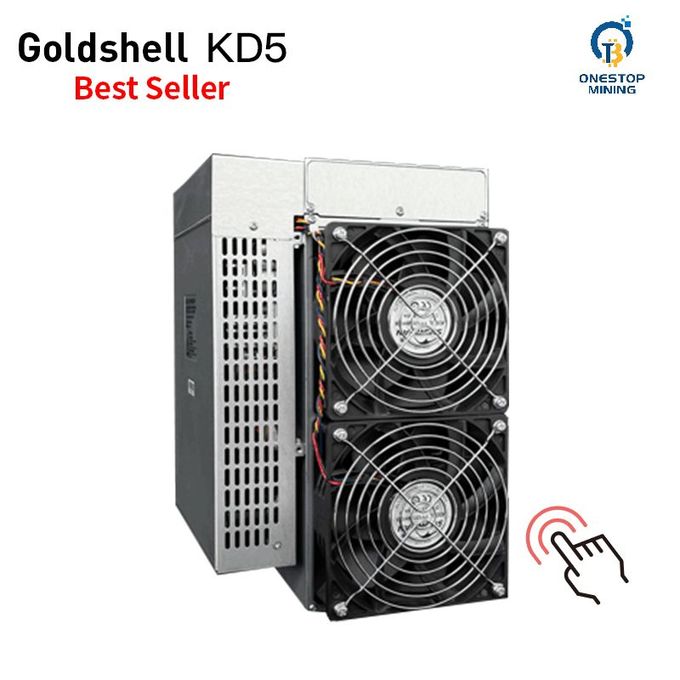Máquina de mineração cripto 2 de Blake 2S do mineiro de Goldshell KD5 KDA KADENA 18Th/S Asic