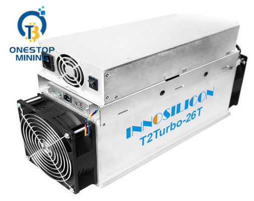 Máquina de mineração de Algorithm SHA256 2100W Bitcoin do mineiro de Innosilicon T2t 26th/S Asic