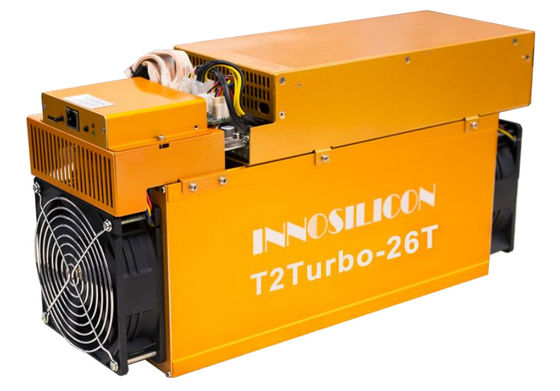 Máquina de mineração de Algorithm SHA256 2100W Bitcoin do mineiro de Innosilicon T2t 26th/S Asic