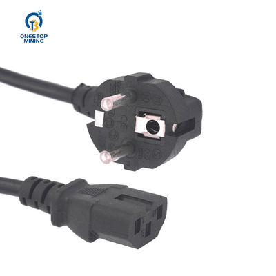 cabos dos cabos da fonte de alimentação de Parts do mineiro de 1.5m 1.8m 2m Asic para o mineiro da eletrônica