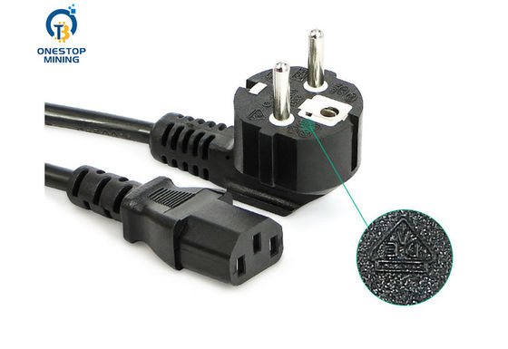 cabos dos cabos da fonte de alimentação de Parts do mineiro de 1.5m 1.8m 2m Asic para o mineiro da eletrônica