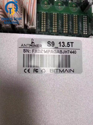 Máquina de mineração cripto da moeda do mineiro Sha-256 de S9 13.5t Bitmain Antminer Asic Bitcoin