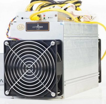 Mineiro Scrypt Miner Asic de Antminer L3+ 504 Mh/S Litecoin Bitmain