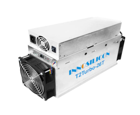 Máquina de mineração de Algorithm SHA256 2100W Bitcoin do mineiro de Innosilicon T2t 26th/S Asic