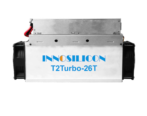 Máquina de mineração de Algorithm SHA256 2100W Bitcoin do mineiro de Innosilicon T2t 26th/S Asic