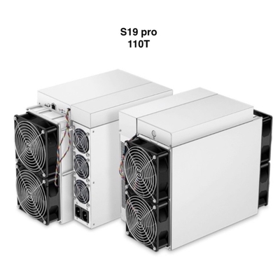 De BTC do mineiro PRO 110T 3250w Bitcoin mineração de Bitmain Antminer S19