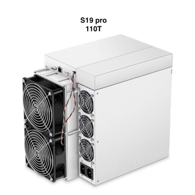 De BTC do mineiro PRO 110T 3250w Bitcoin mineração de Bitmain Antminer S19