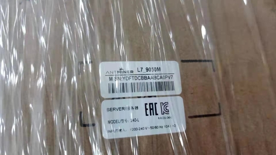 Venda quente no mineiro conservado em estoque Asic de Antminer L7 9050M 9300M Bitcoin Miner Litecoin