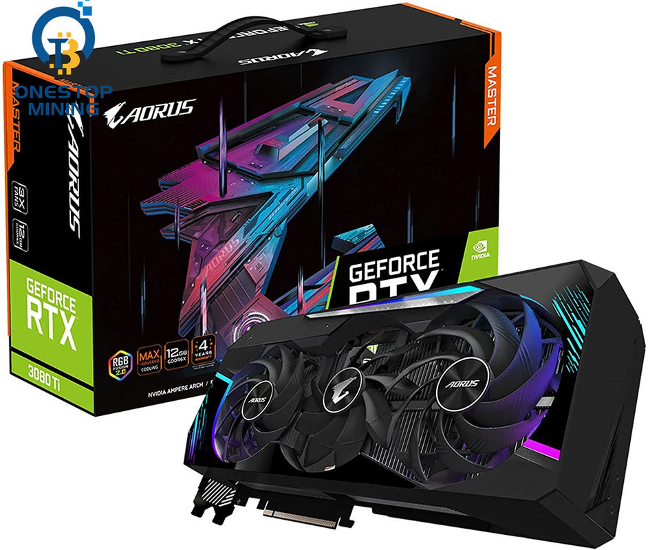 Mineiro  Mining do cartão gráfico de OC 10gb Gddr6x Zotac do jogo de Msi Geforce Rtx 3080