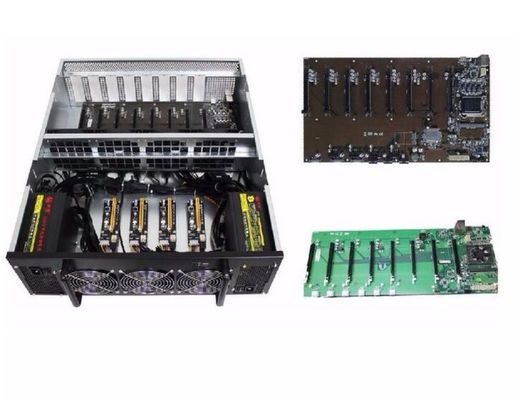 Mineiro 1660 de Ethereum da placa gráfica da giga byte do si 6Gb de Gtx do mineiro 8 de Gpus Asic Rig